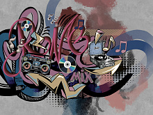 Темные фотообои Wall street PODROST 25 Podrost-25: 10 31110